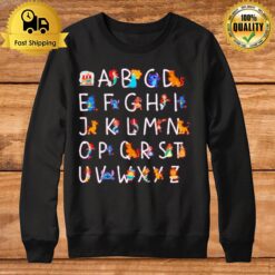 Preschool Teacher Back To School Alphabe Sweatshirt