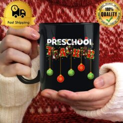 Preschool Teacher Christmas Vibes For Preschool Teacher Mug