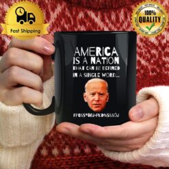 President Joe America Is A Nation That Can Be Defined In Single Word Mug