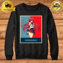 President Rias Gremory Classic Hope Art High School Dxd Sweatshirt