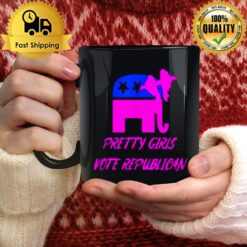 Pretty Girls Vote Republican Vote Red Election 2022 Vote Red Mug