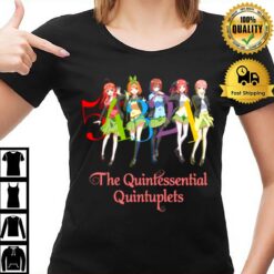 Pretty Squad The Quintessential Quintuplets T-Shirt