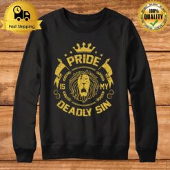 Pride Logo Design Seven Deadly Sins Sweatshirt