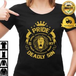 Pride Logo Design Seven Deadly Sins T-Shirt