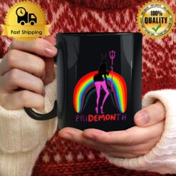 Pride Month Pridemonth Demon Rainbow Mug