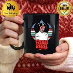 Princess Leia David Bowie Rebel Rebel Mug