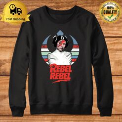 Princess Leia David Bowie Rebel Rebel Sweatshirt