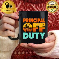 Principal Off Duty With Palm Tree Mug