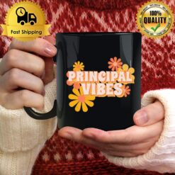 Principal Vibes Flowers Mug