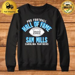 Pro Football Hall Of Fame 2022 Sam Mills Carolina Panthers Sweatshirt