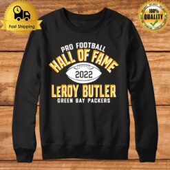 Pro Football Hall Of Fame Leroy Butler Green Bay Packers Sweatshirt