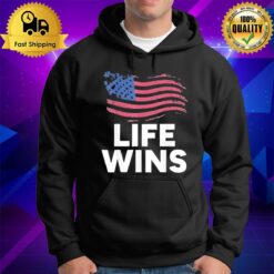 Pro Life Mouvement Right To Life Usa Flag 4Th Of July Hoodie