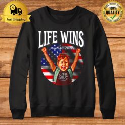 Pro Life Movement Right To Life Pro Life Advocate Victory Sweatshirt