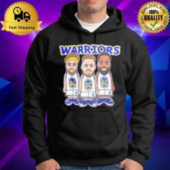 Pro Standard Steph Curry Klay Thompson And Draymond Green Golden State Warriors Multi Lineup Hoodie