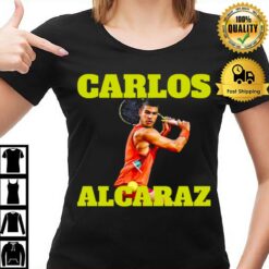 Pro Tennis Player Carlos Alcaraz T-Shirt