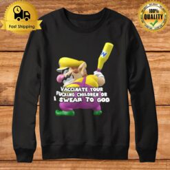 Pro Vaccination Wario Sweatshirt