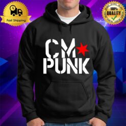 Pro Wrestler Cm Punk Aew World Champion Hoodie