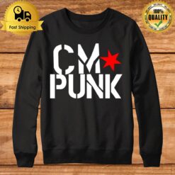 Pro Wrestler Cm Punk Aew World Champion Sweatshirt