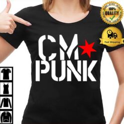 Pro Wrestler Cm Punk Aew World Champion T-Shirt