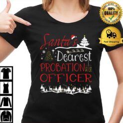 Probation Officer Xmas Job Cute Christmas T-Shirt