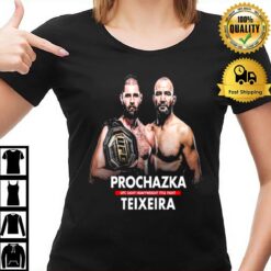 Prochazka Vs Teixeira On Ufc Light Heavyweight Title Figh T-Shirt