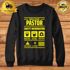 Product Category Pastor Sweatshirt