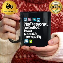 Professional Business Card Hander Outerer Mug