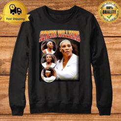 Professional Tennis Player Serena Williams Vintage Sweatshirt