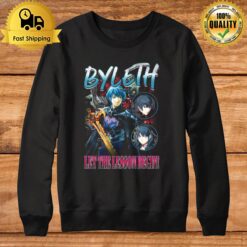 Professor Warrior Byleth Fire Emblem Let The Lesson Begin Vintage Graphic Sweatshirt