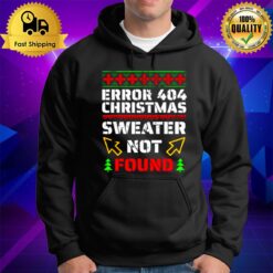 Programmer Nerd Error 404 Sorry Christmas Hoodie