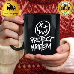 Project Mayhem White Fight Club Tyler Durden Mug