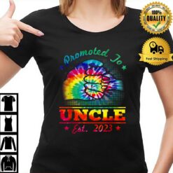 Promoted To Uncle 2023 First Time Uncle Father'S Day T-Shirt
