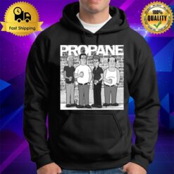 Propane Balck And White King Of The Hill Hoodie