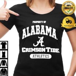 Property Of Alabama Crimson Tide Athletics T-Shirt