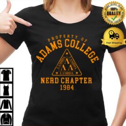 Property Of Lambda Revenge Of The Nerds T-Shirt