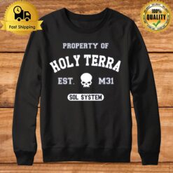 Property Of Terra White Warhammer Sweatshirt