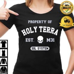 Property Of Terra White Warhammer T-Shirt