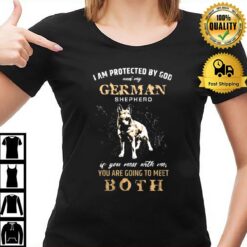 Protected By German Shepherd Dog Gsd T-Shirt