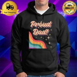 Proud Dad Lgbtq Pride Month Gay Parents Daddy Father Hoodie