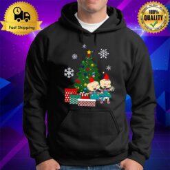 Proud Phil And Lil Around The Christmas Treel Chuckie Finster Rugrats Hoodie