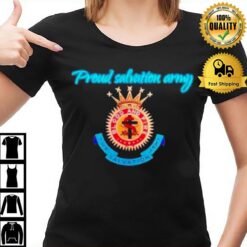 Proud Salvation Army The Salvation Army Blood And Fire T-Shirt