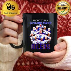 Proud To Be A Lifelong Fan Of Oilers Signature Mug