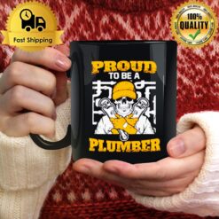 Proud To Be A Plumber Skull Plumbing Pipe Fitter Mug