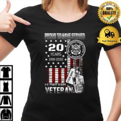 Proud To Have Served Us Coast Guard Veteran T-Shirt