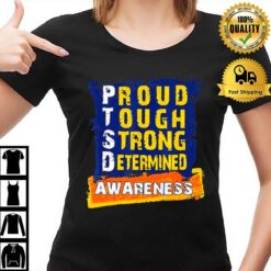 Proud Tough Strong Determined Awareness T-Shirt