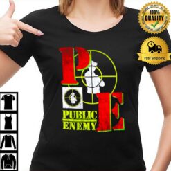 Public Enemy Target Logo T-Shirt