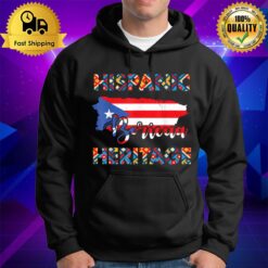 Puerto Rican Flag Hispanic Heritage Boricua Puerto Rico Hoodie