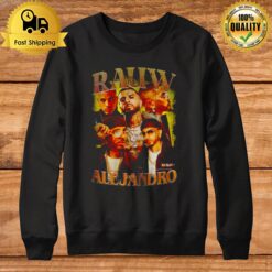 Puerto Rican Singer Rauw Alejandro Vintage 90'S Ra? Alejandro Ocasio Ruiz Sweatshirt