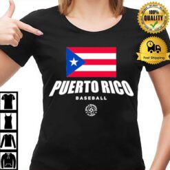 Puerto Rico Baseball Legends 2023 World Baseball Classic Federation T-Shirt