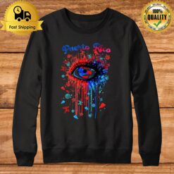 Puerto Rico Eye Flag Life Sweatshirt